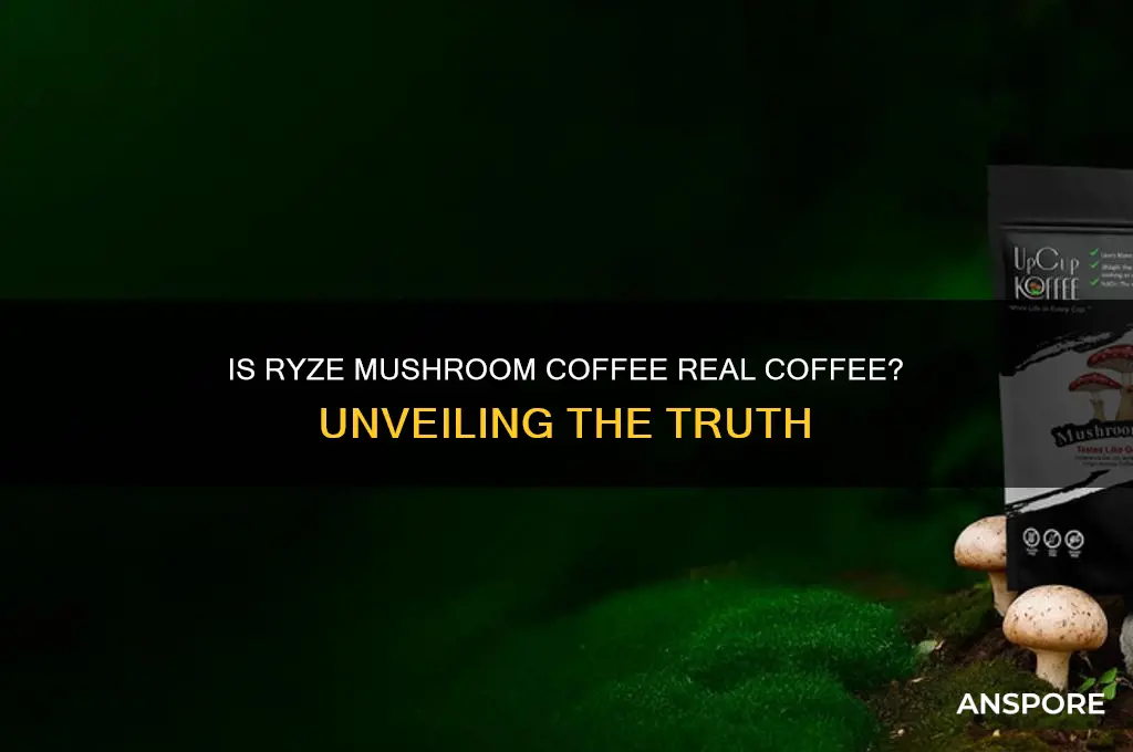 is ryze mushroom coffee actually coffee