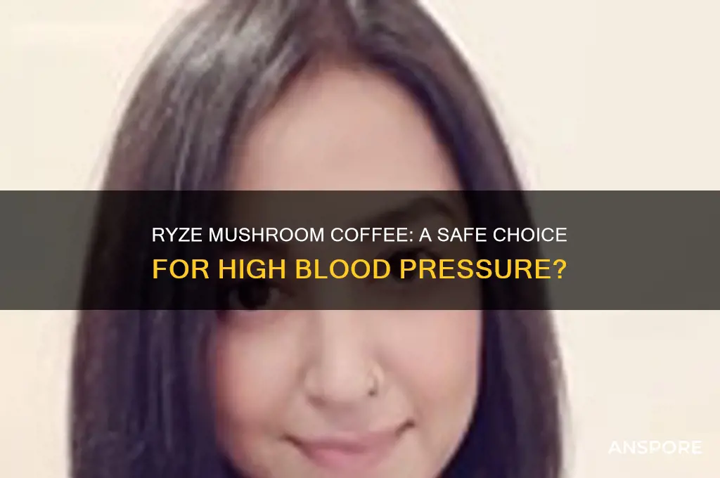 is ryze mushroom coffee good for high blood pressure