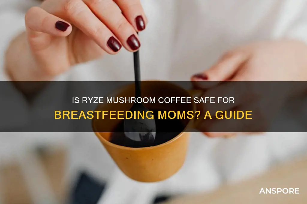 is ryze mushroom coffee safe while breastfeeding