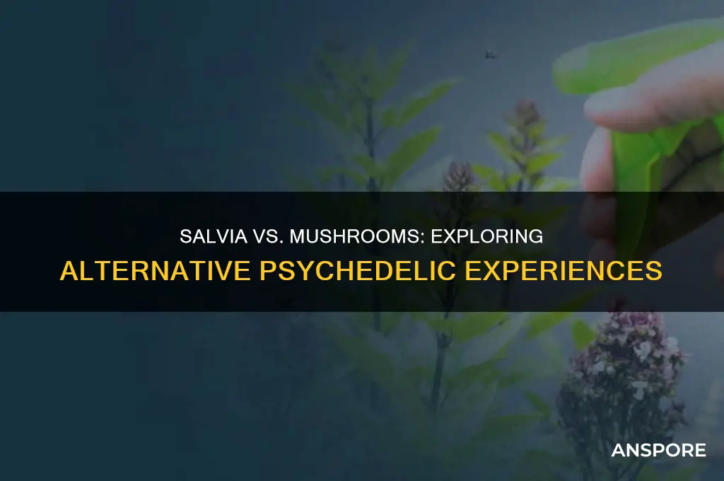 is salvia an alternative for mushrooms