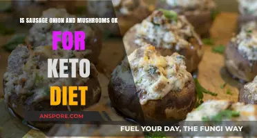 Keto-Friendly Sausage, Onion, and Mushrooms: A Low-Carb Meal Option?