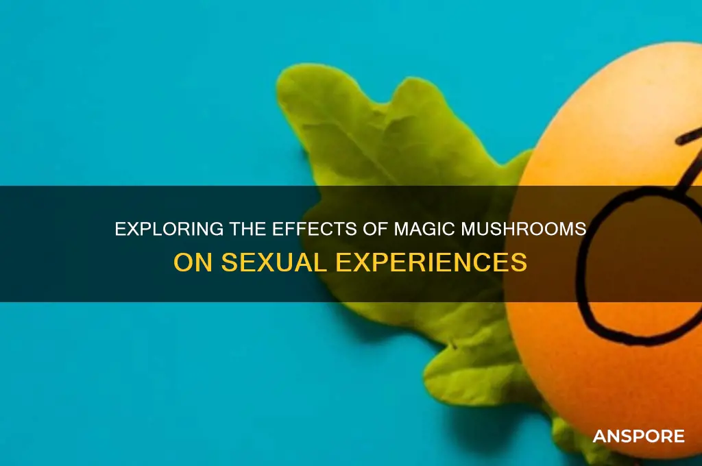 is sex good on magic mushrooms