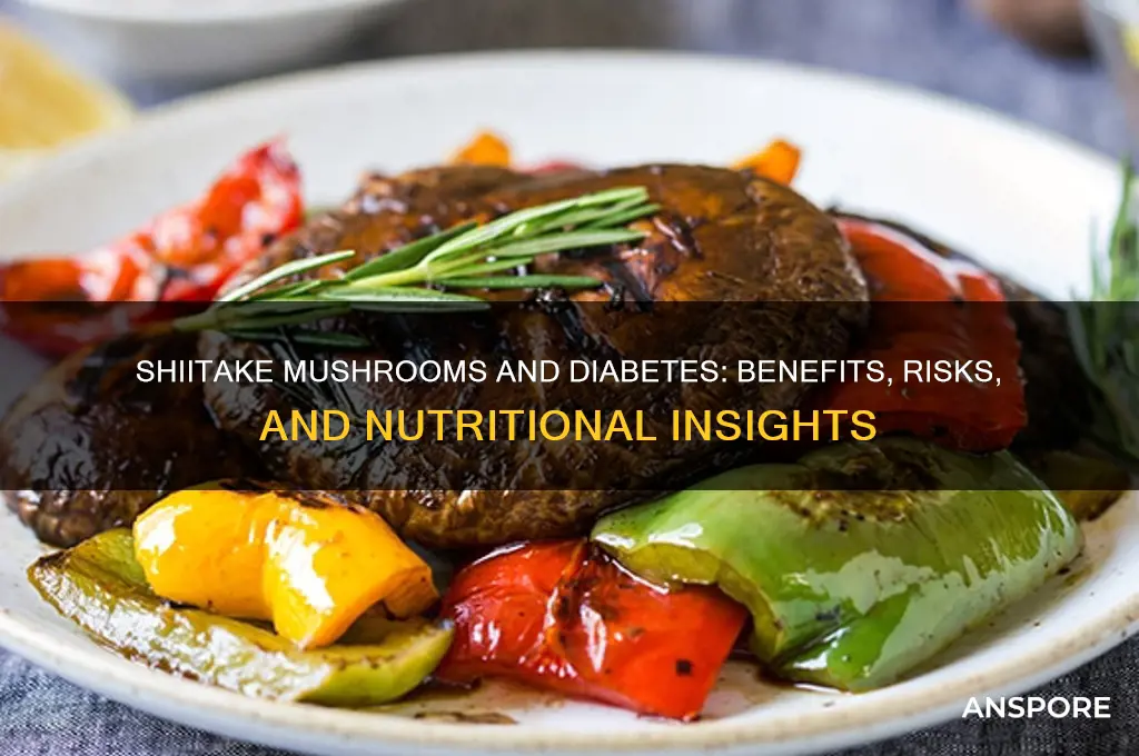 is shiitake mushroom good for diabetics