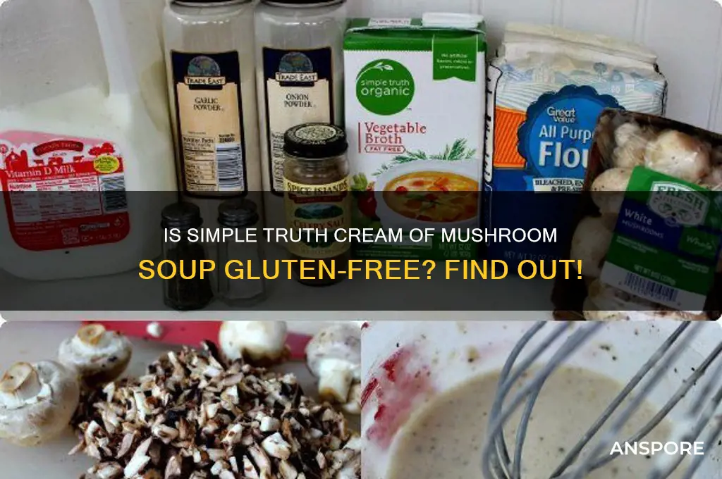 is simple truth cream of mushroom gluten free