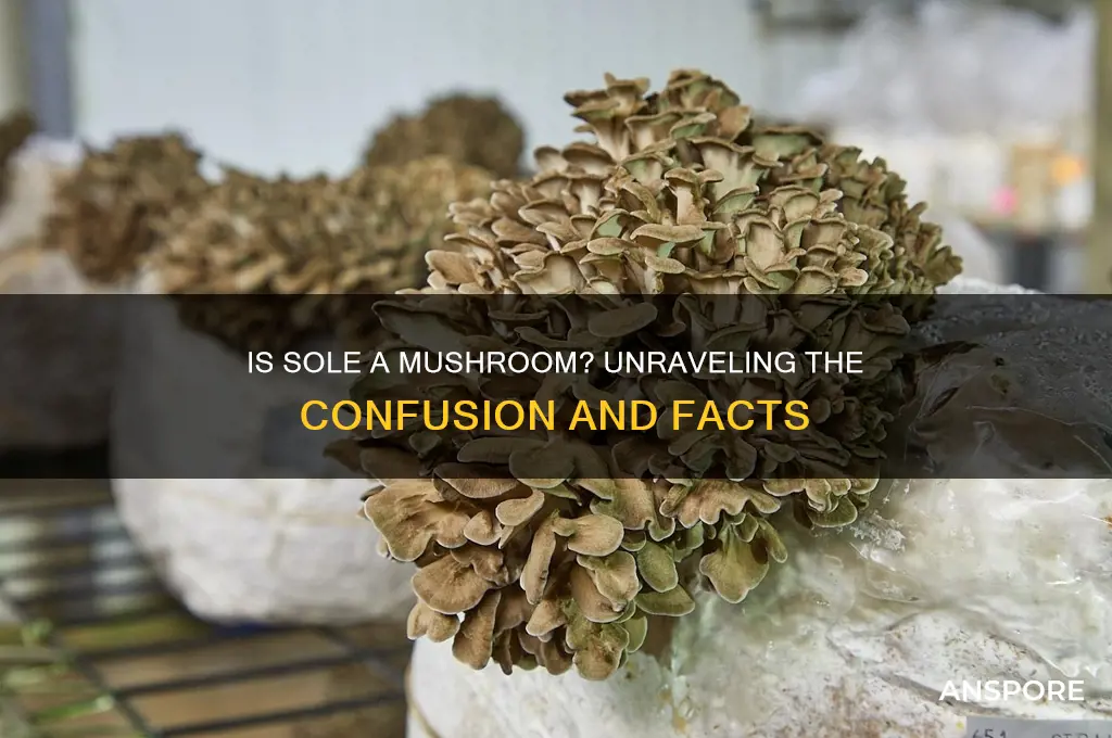 is sole a type of mushroom