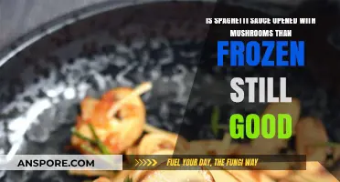 Opened Spaghetti Sauce with Mushrooms: Safe to Freeze and Eat?