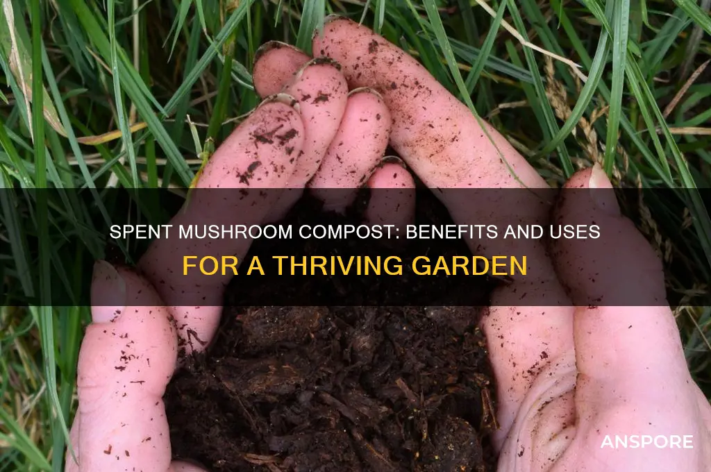 is spent mushroom compost good for garden