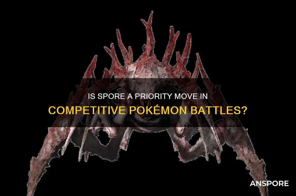 is spore a priority move