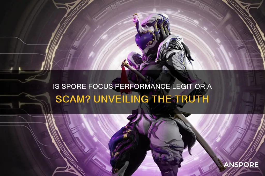 is spore focus performance a scam