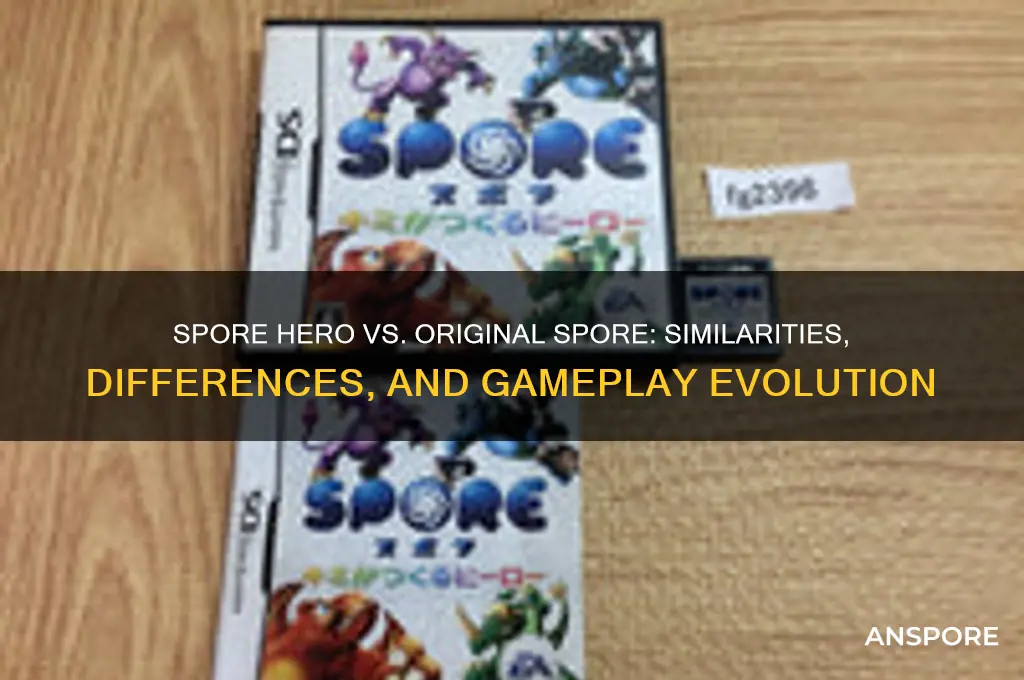 is spore hero like the original spore