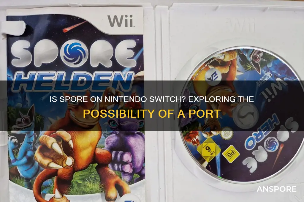 is spore on nintendo switch