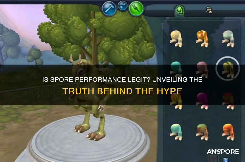is spore performance legit