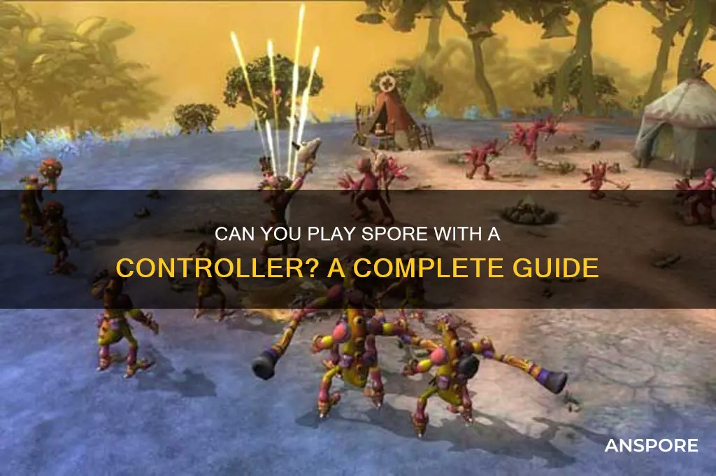 is spore playable with controller