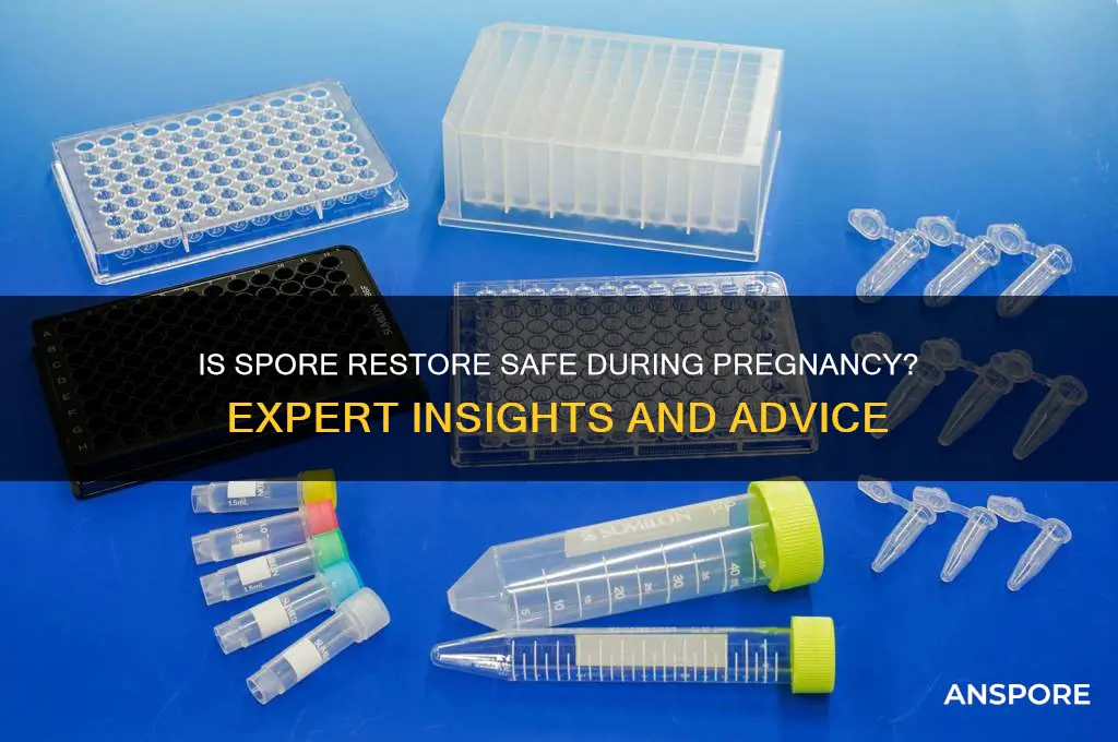 is spore restore safe while pregnant
