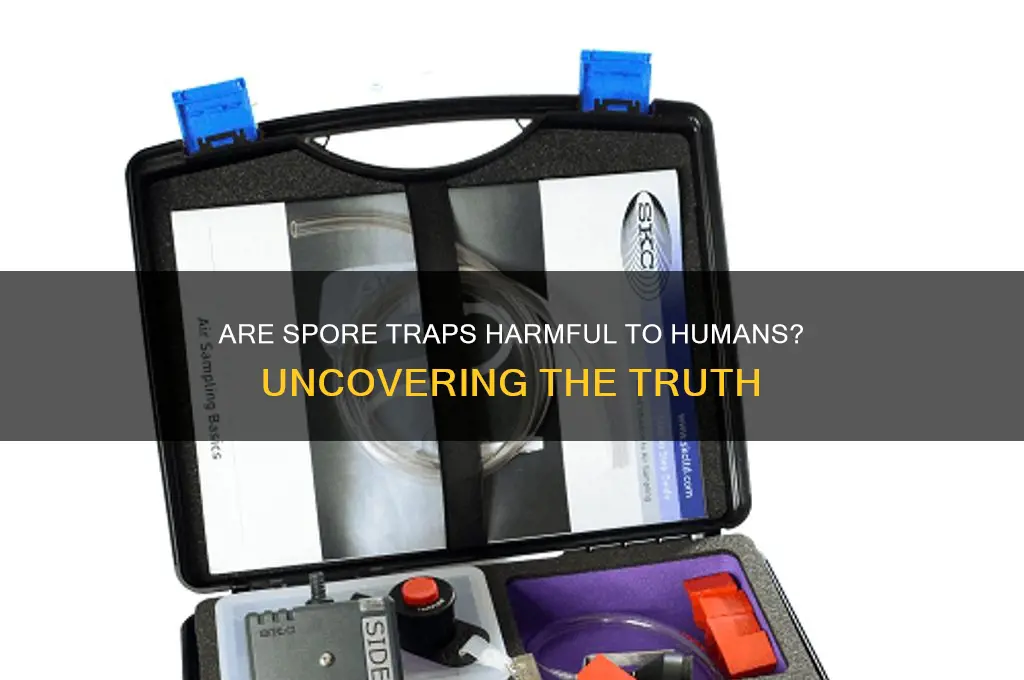 is spores trap harmful to humans