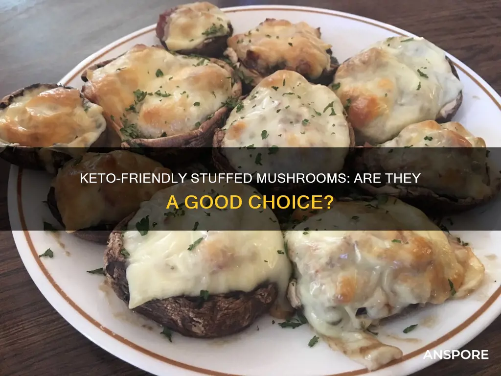 is stuffed mushrooms keto
