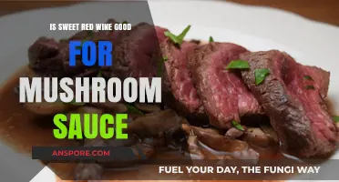 Sweet Red Wine in Mushroom Sauce: A Flavorful Match or Miss?