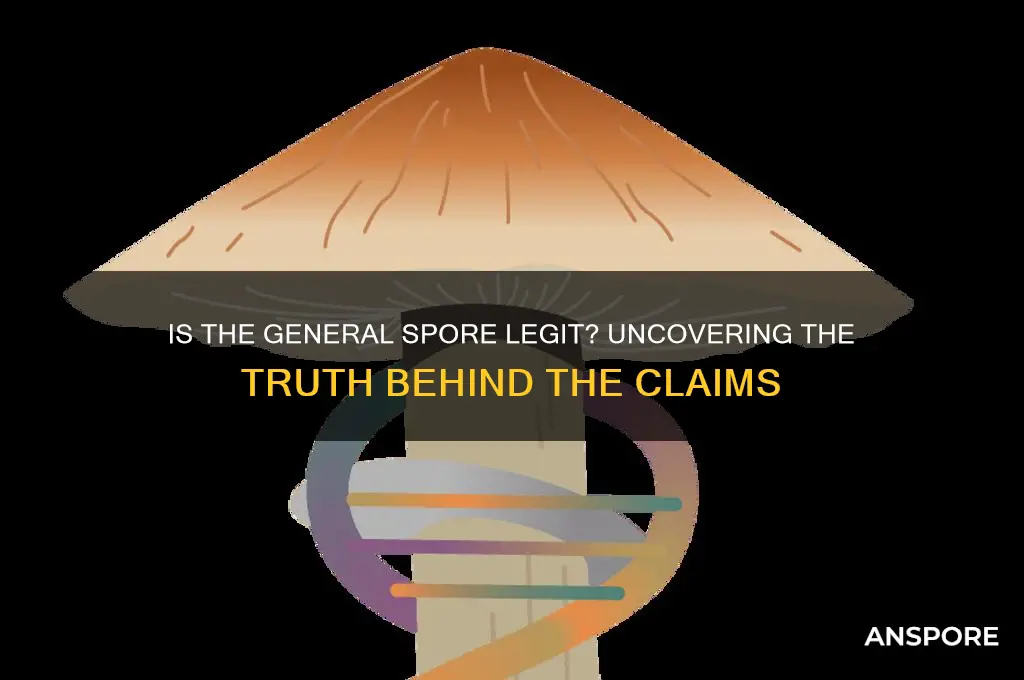 is the general spore legit