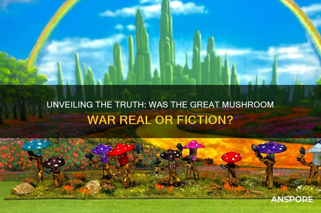 is the great mushroom war real