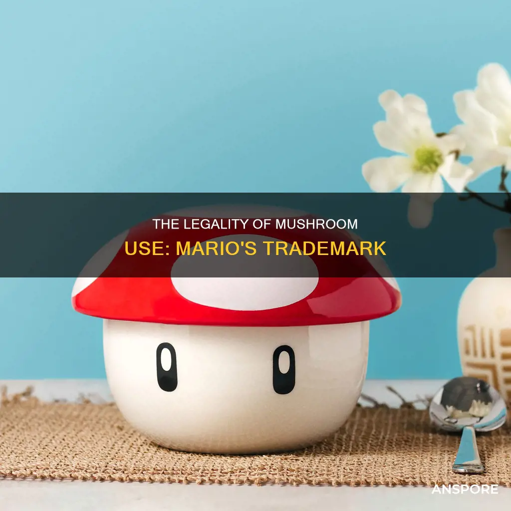 is the mario mushroom copyrighted