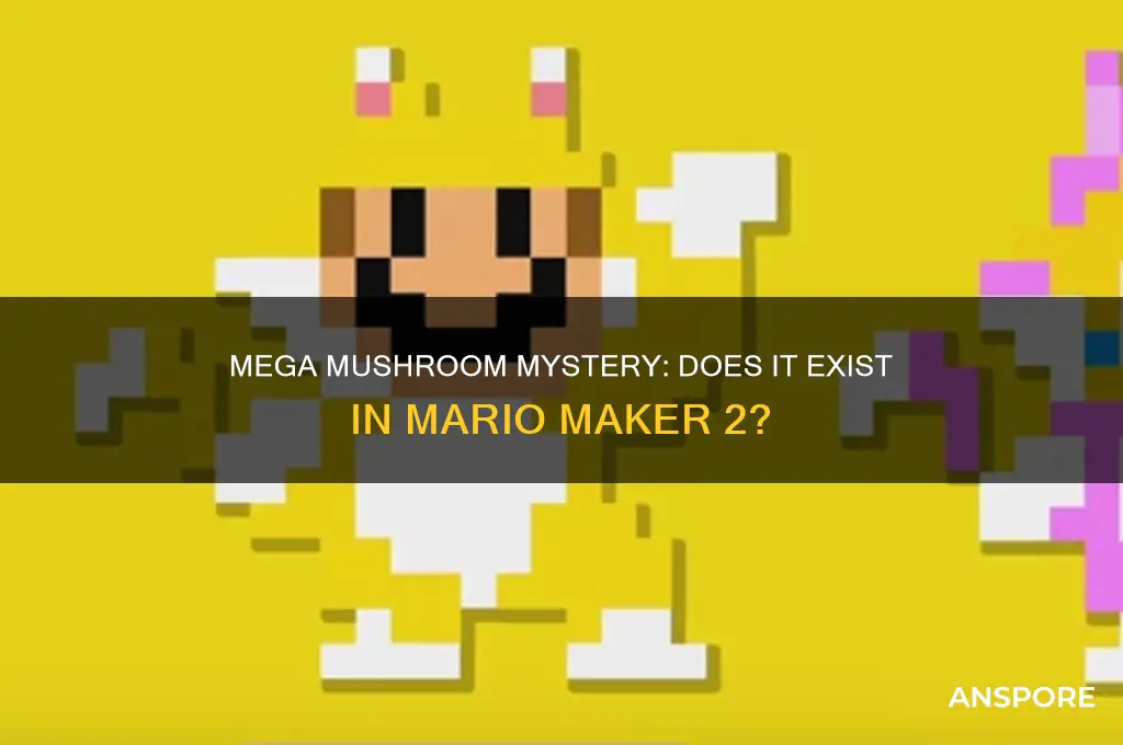 is the mega mushroom in mario maker 2