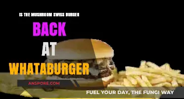 Whataburger's Mushroom Swiss Burger: Is It Back on the Menu?