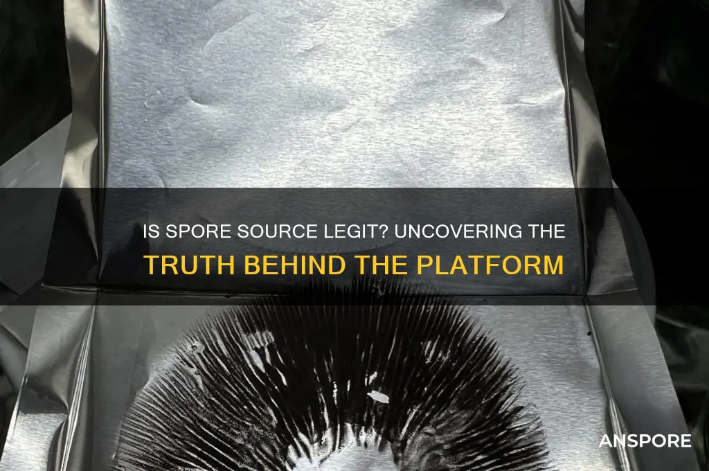 is the spore source legit