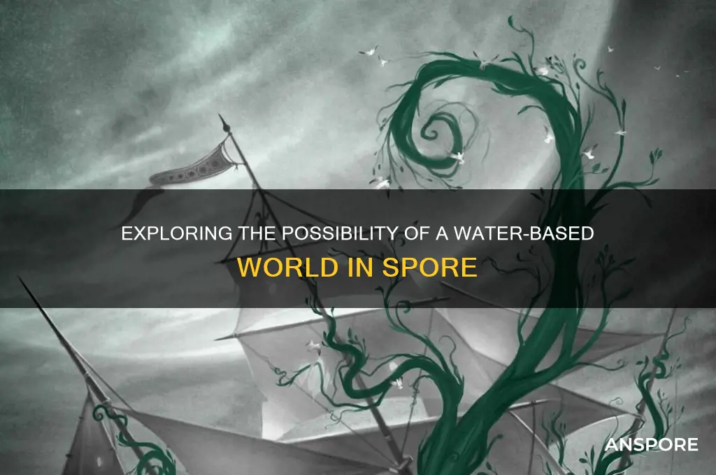 is there a water world for spore
