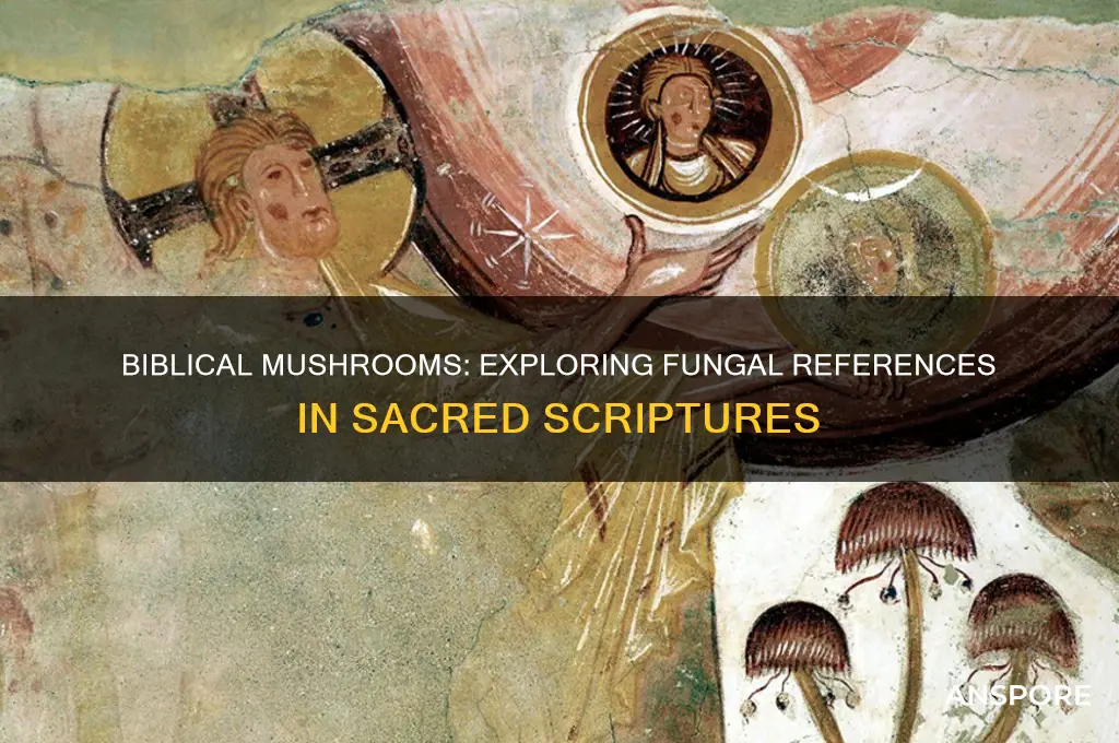is there anything in the bible about mushrooms