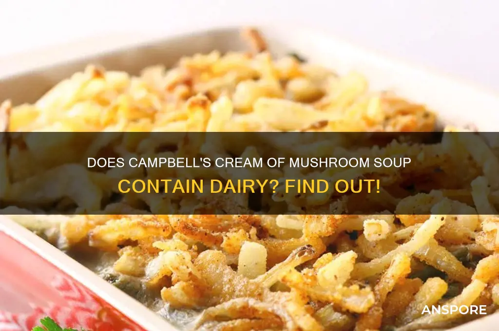 is there dairy in campbell