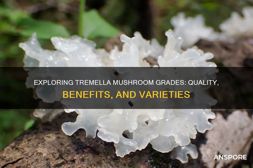 is there different grades of tremella mushroom