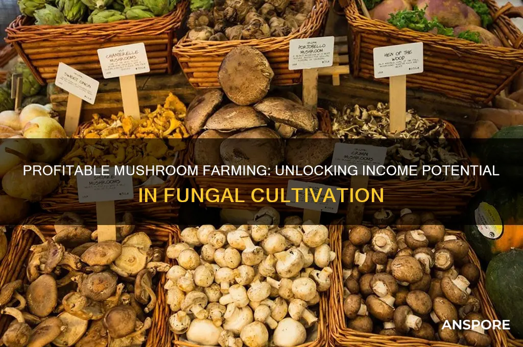 is there money in growing mushrooms