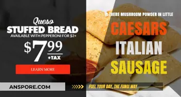 Little Caesars Italian Sausage: Mushroom Powder Mystery Unveiled