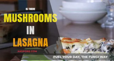 Mushrooms in Lasagna: What's the Deal?
