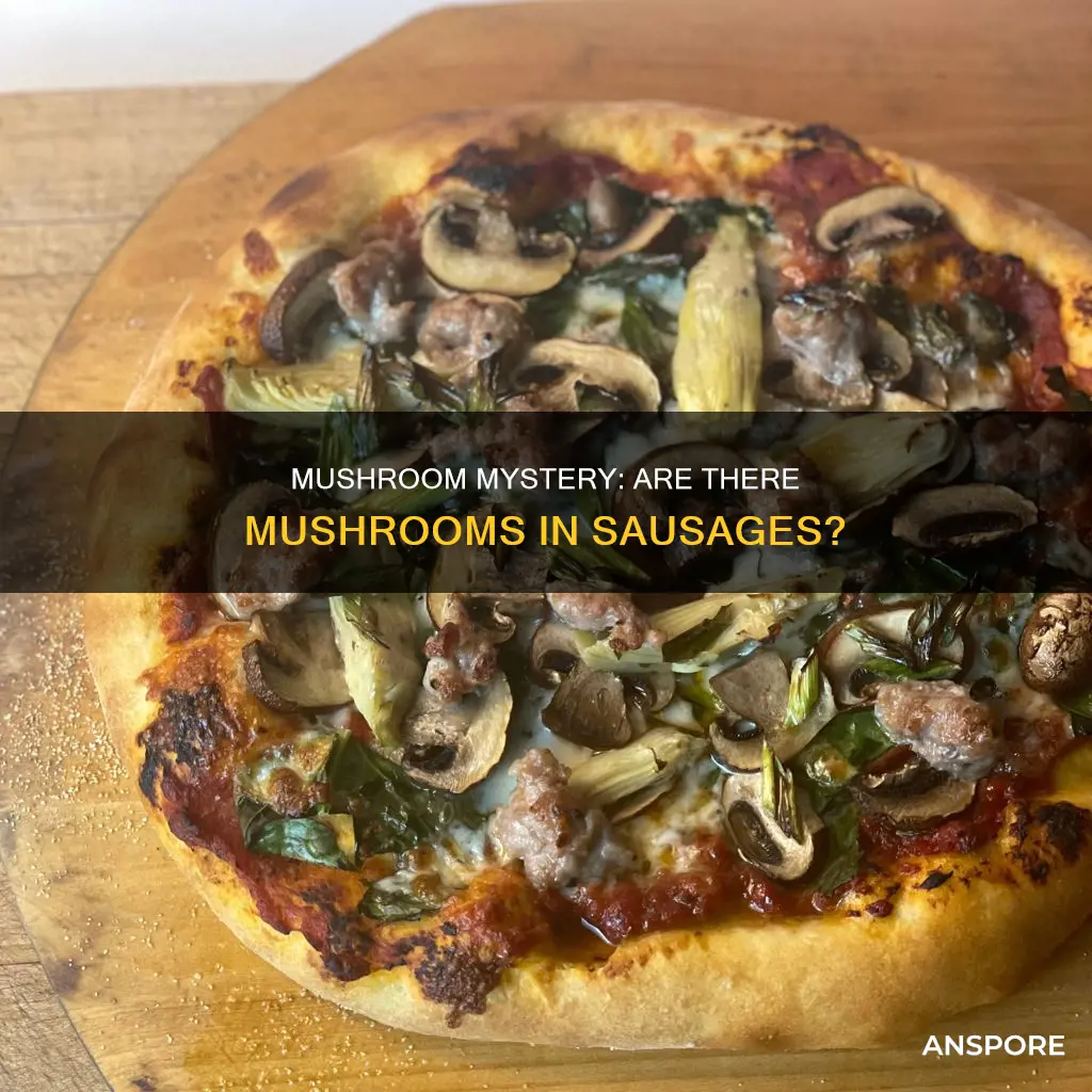 is there mushrooms in sausage