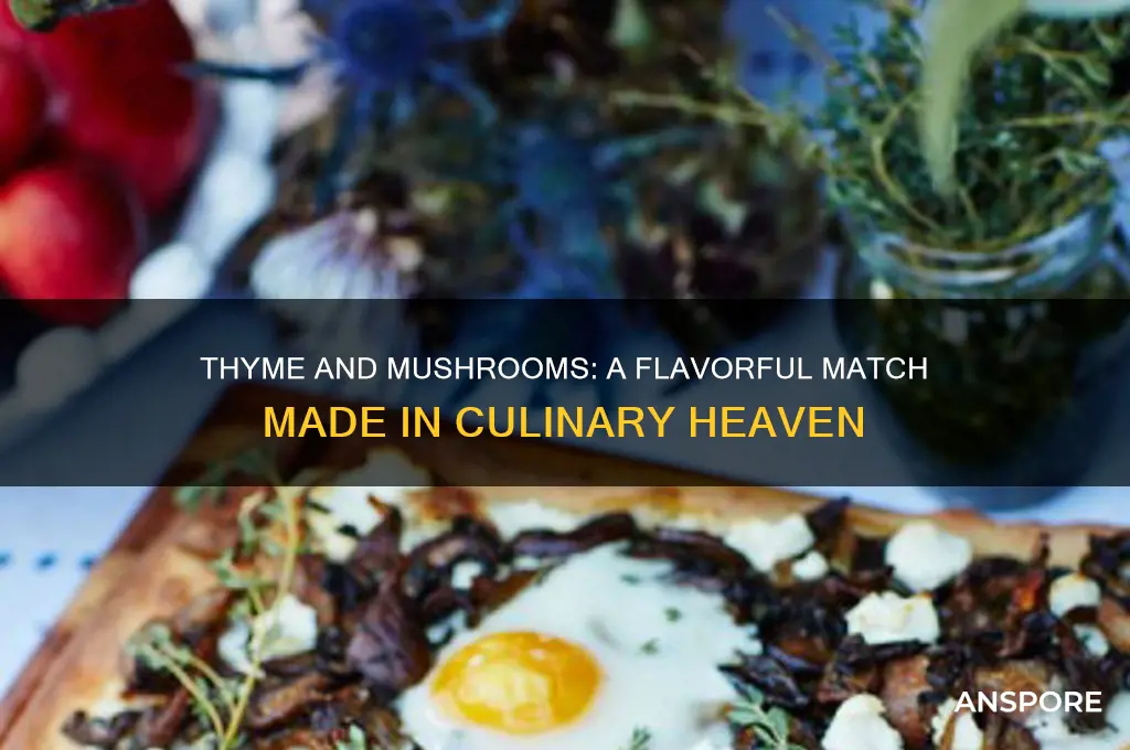 is thyme good with mushrooms