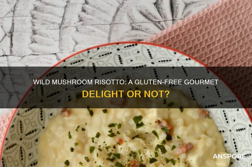 is wild mushroom risotto gluten free