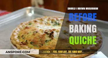 Should You Brown Mushrooms Before Baking Quiche? Tips & Tricks