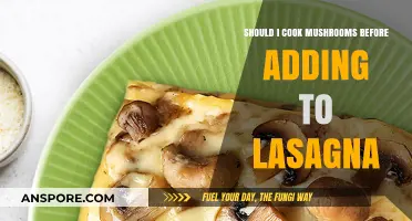 Pre-Cook Mushrooms for Lasagna: Essential Step or Optional Extra?