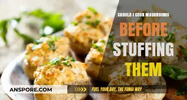 Pre-Cooking Mushrooms: Essential Step or Optional for Stuffing Success?