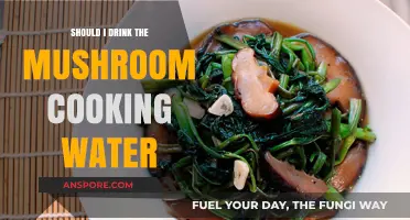 Mushroom Cooking Water: Safe to Drink or Pour Down the Drain?