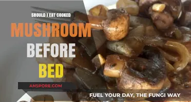 Cooked Mushrooms Before Bed: Benefits, Risks, and Sleep Impact