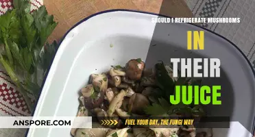 Refrigerating Mushrooms in Their Juice: Best Practices for Freshness