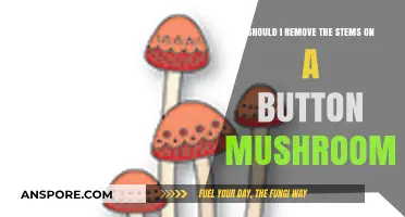 Should You Remove Button Mushroom Stems? A Culinary Debate