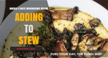 Sautéing Mushrooms: A Stew Essential or Optional Step?