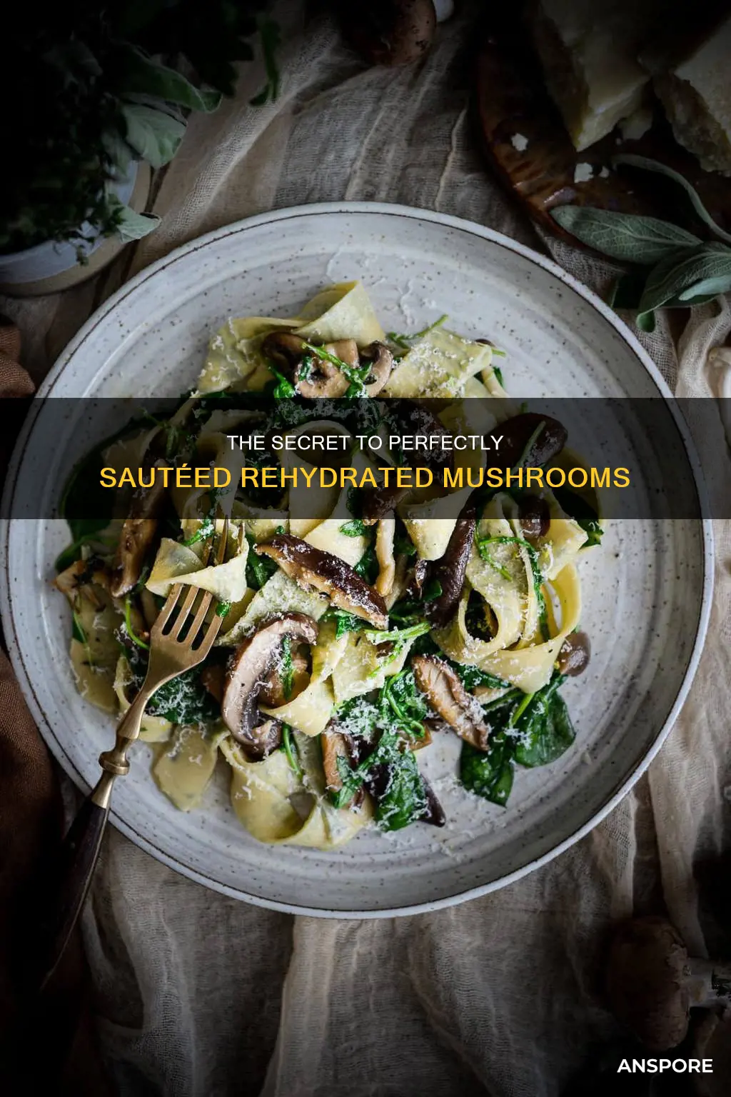 should i saute rehydrated mushrooms