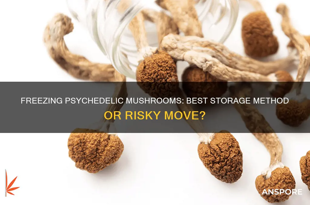 should i store mushrooms in the freezer psychedelic