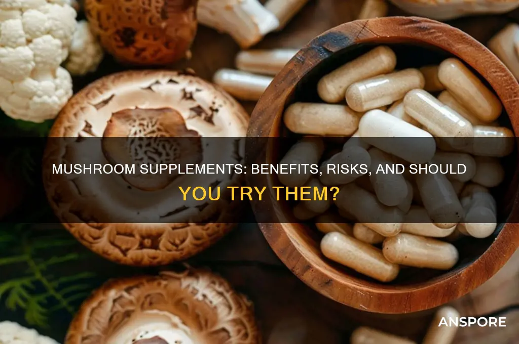 should i take a mushroom supplement