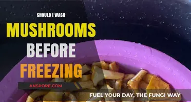 Should You Wash Mushrooms Before Freezing? A Quick Guide