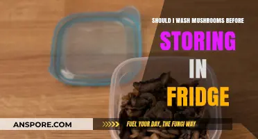 Should You Wash Mushrooms Before Storing in the Fridge?